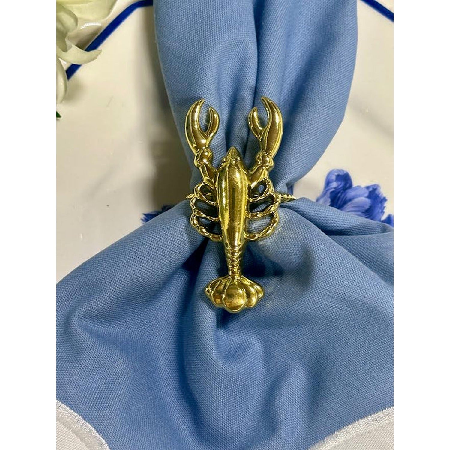 Lobster Set of 4 Napkin Ring