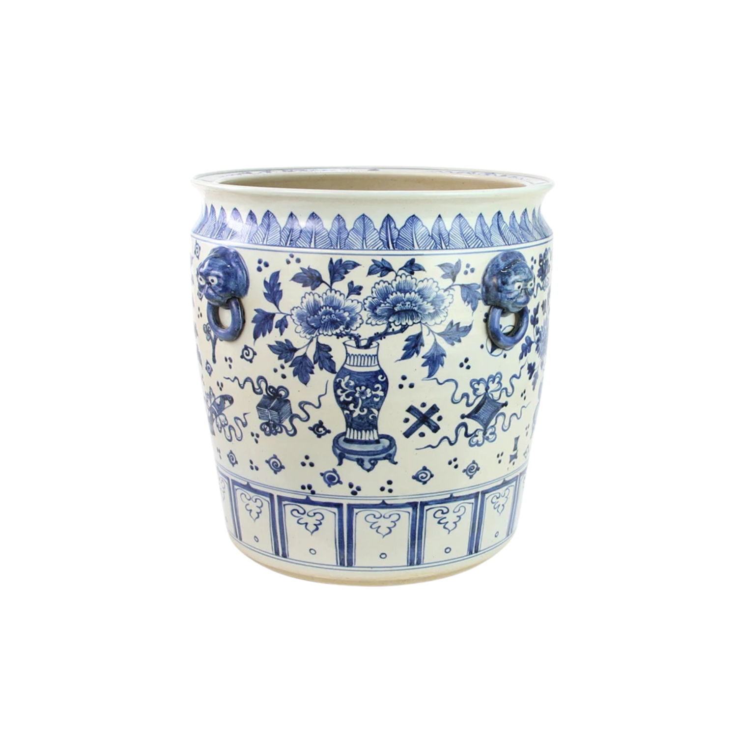 Straight Floral Fishbowl