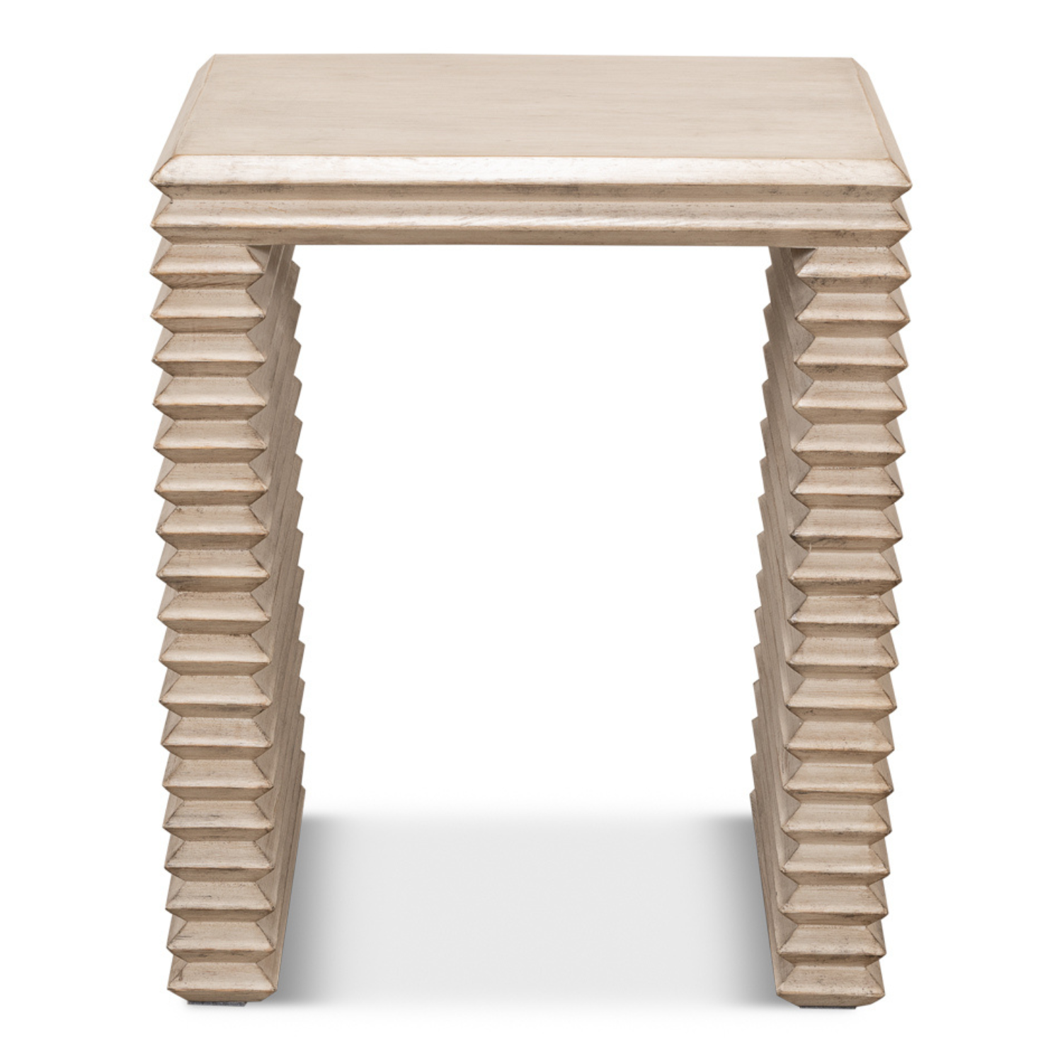 Stacked Side Table - Stone Grey