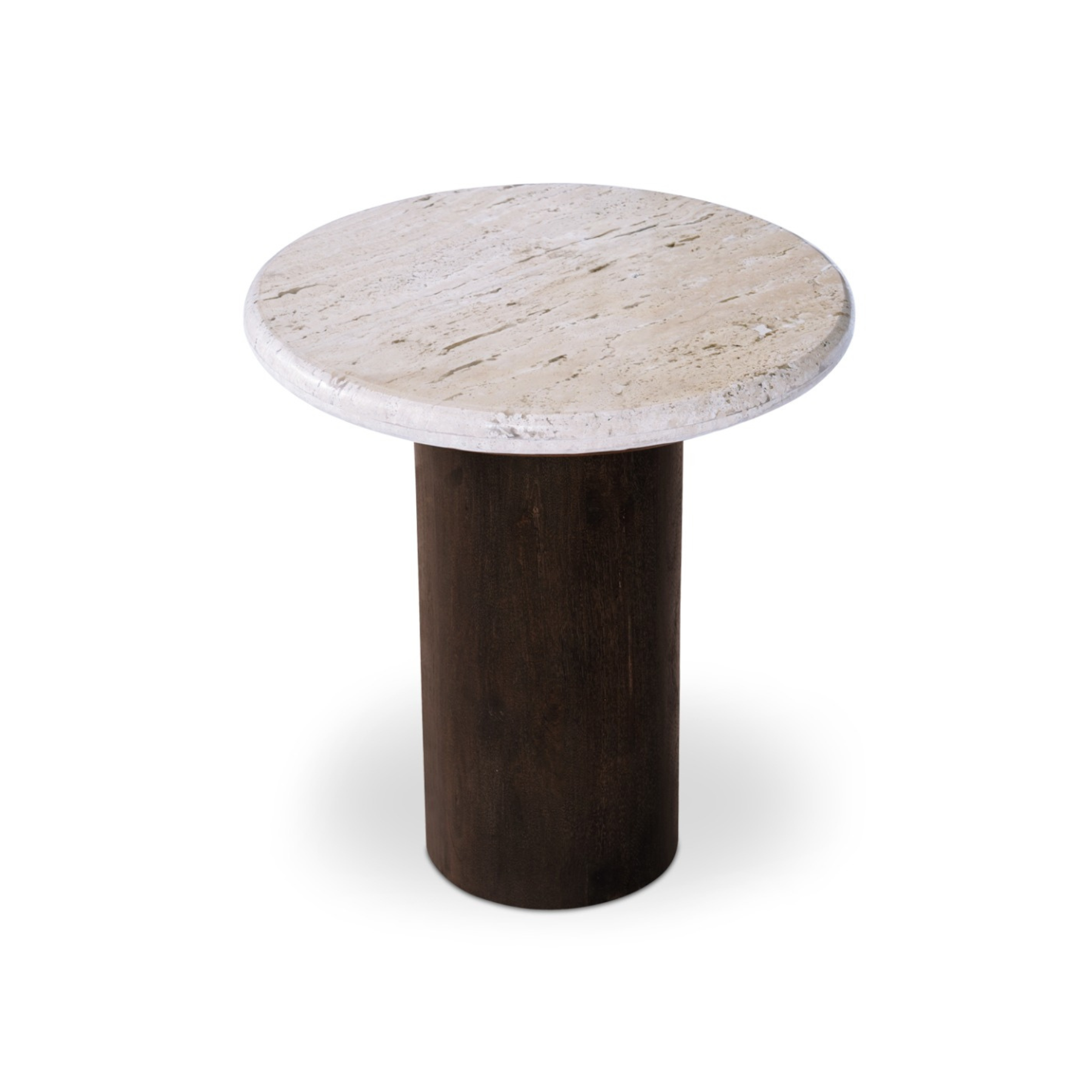 Rowe Accent Table Beige Travertine