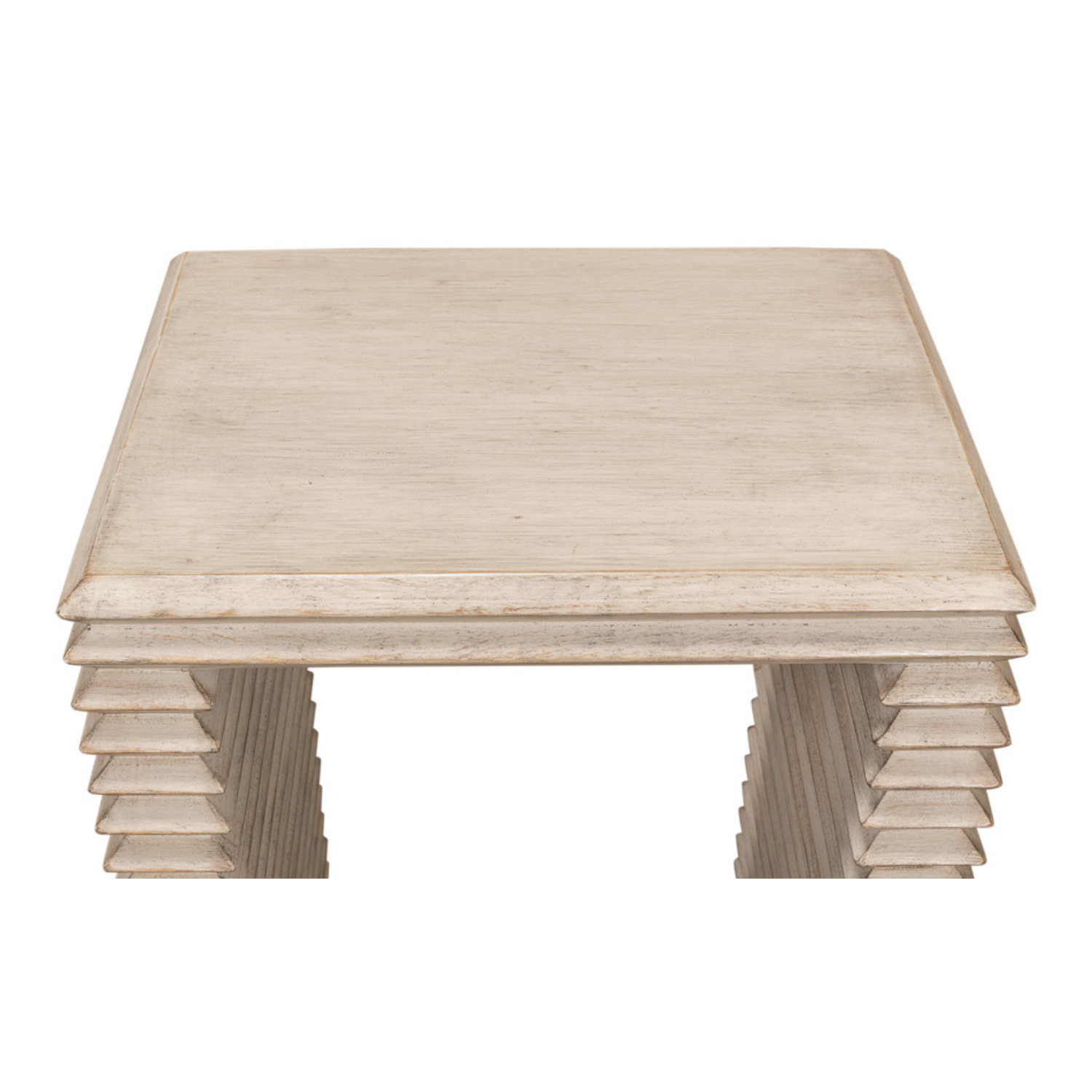 Stacked Side Table - Stone Grey