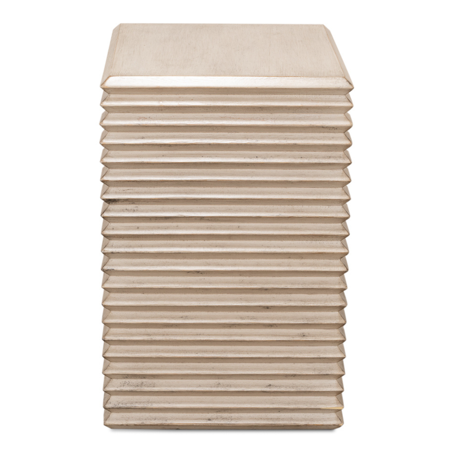 Stacked Side Table - Stone Grey