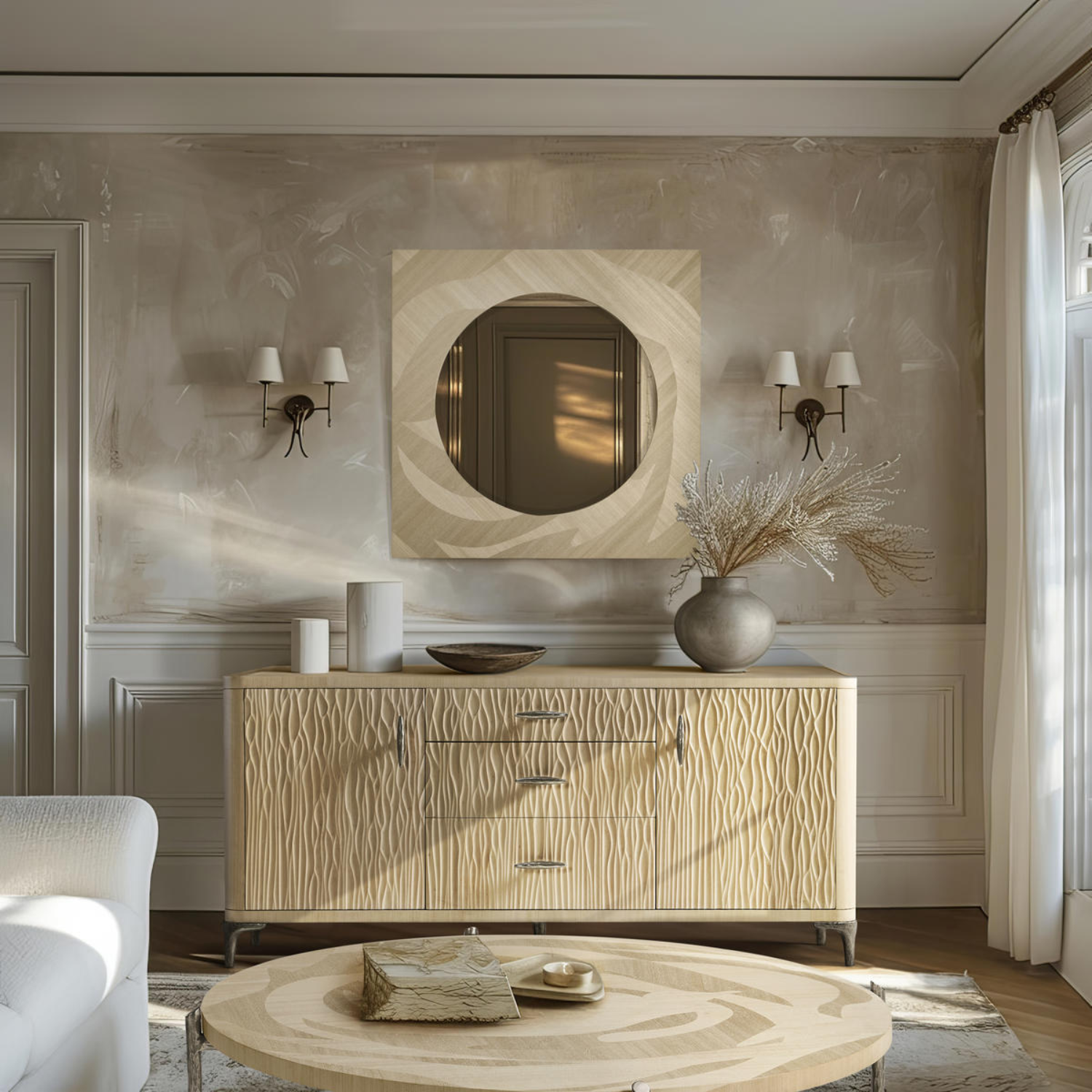 Tidepool Square Mirror