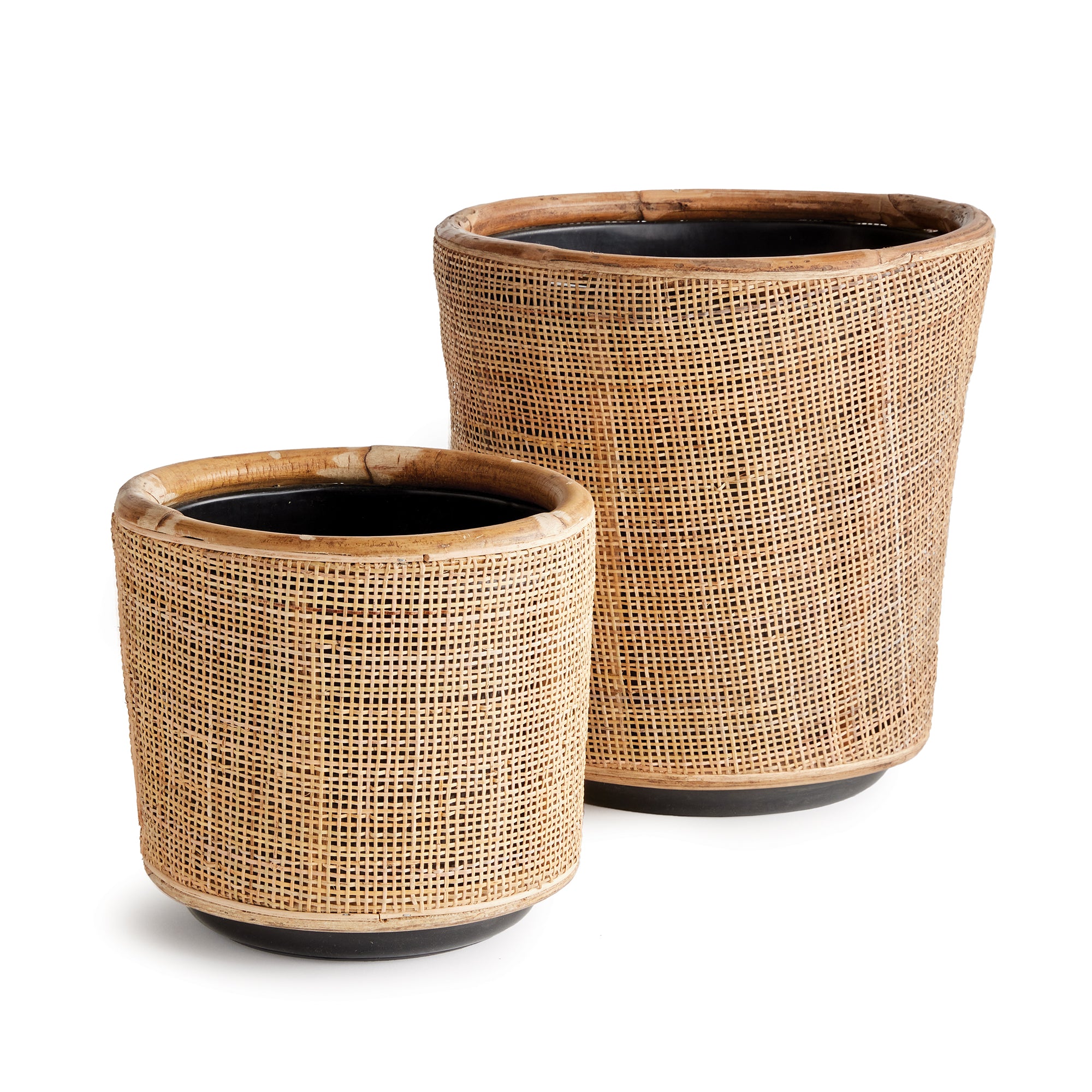 wicker plant pot large Lyla Dry Basket Planters, Set of 2