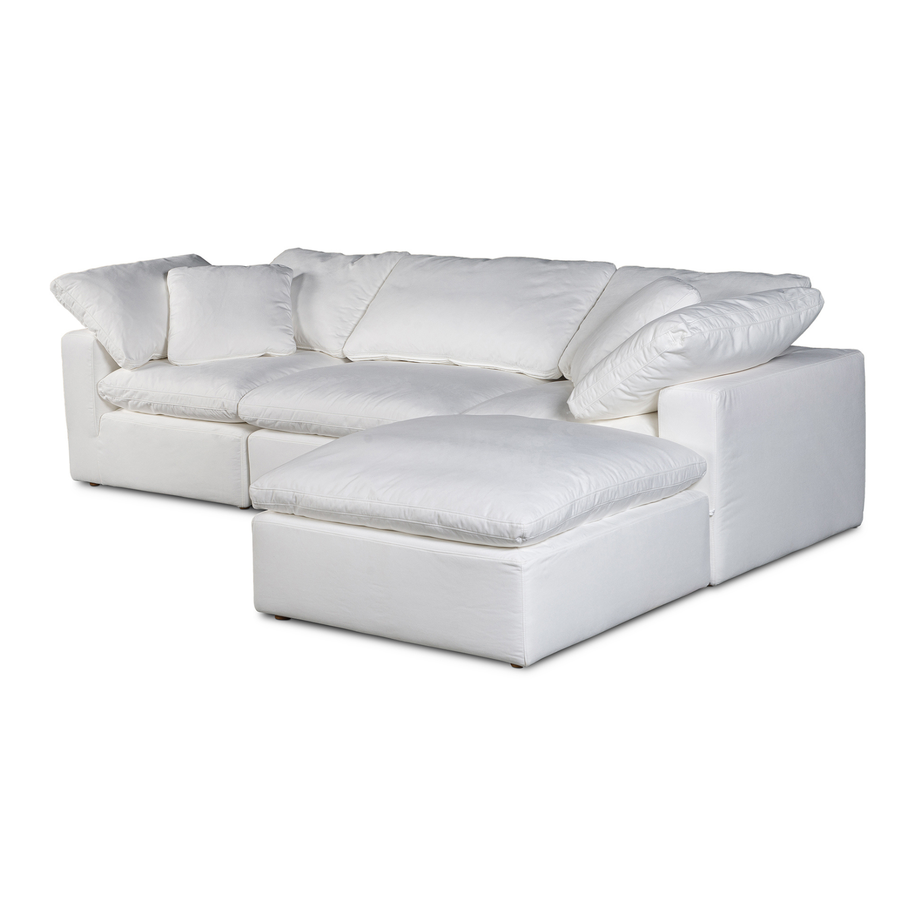 Gaia Lounge Modular Sectional - Cream White