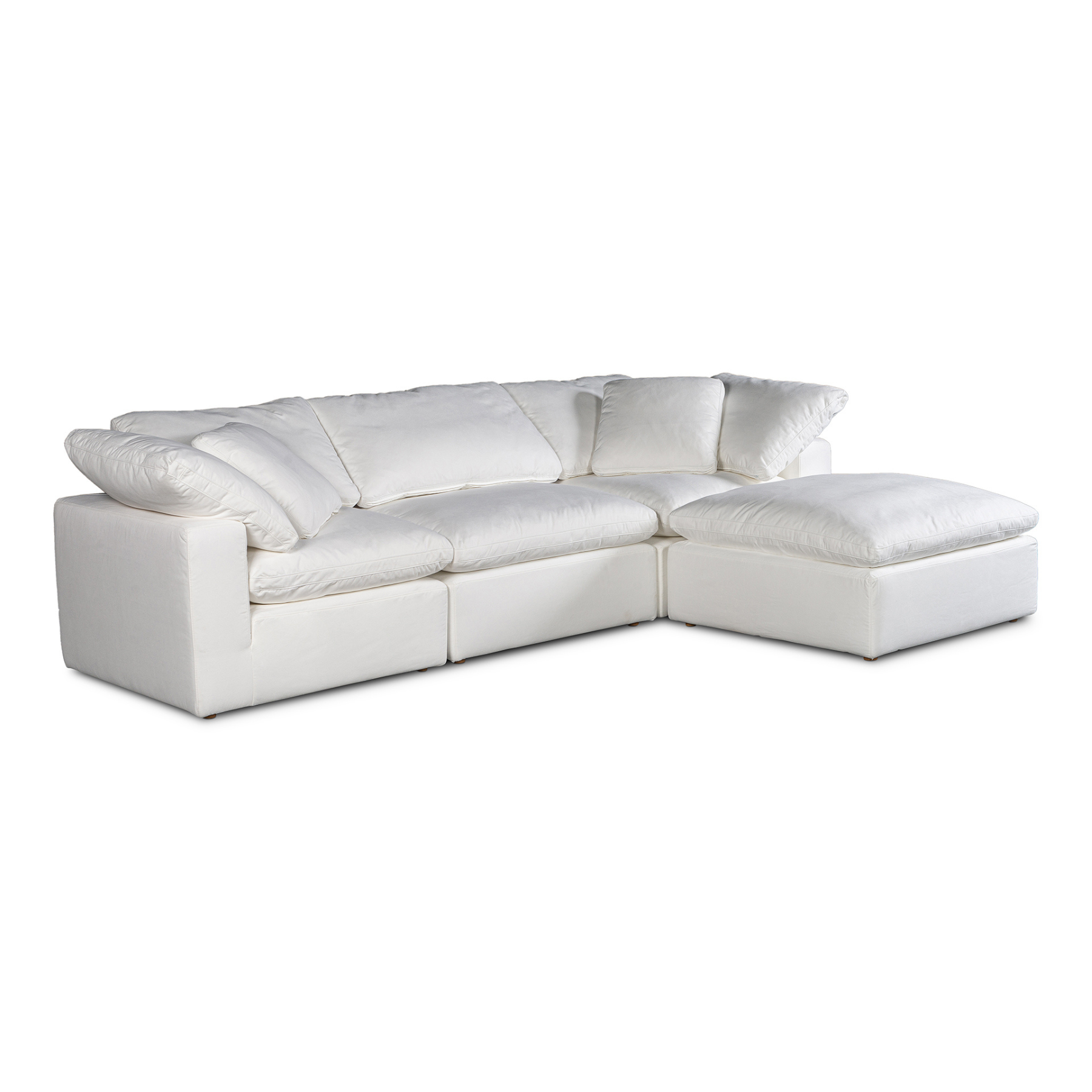 Gaia Lounge Modular Sectional - Cream White