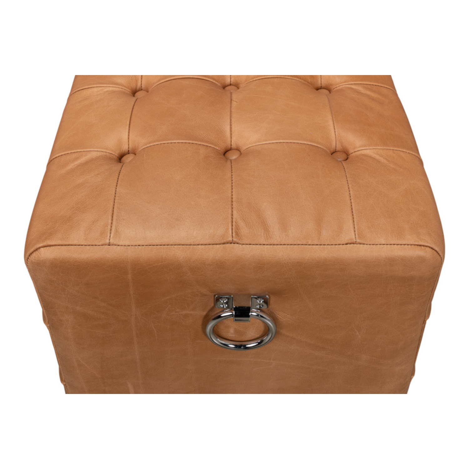 "Beam" Bench Tufted Leather