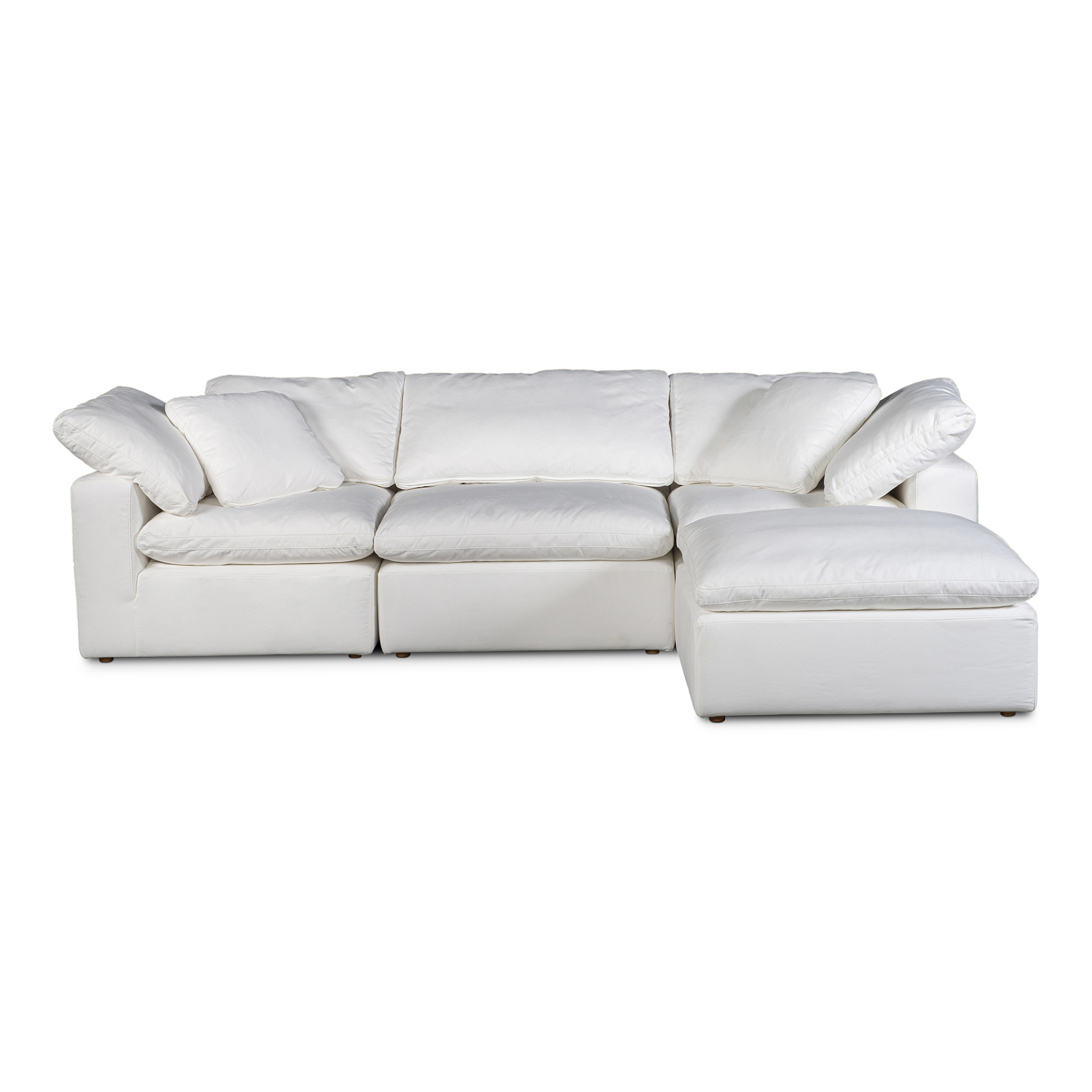 Gaia Lounge Modular Sectional - Cream White