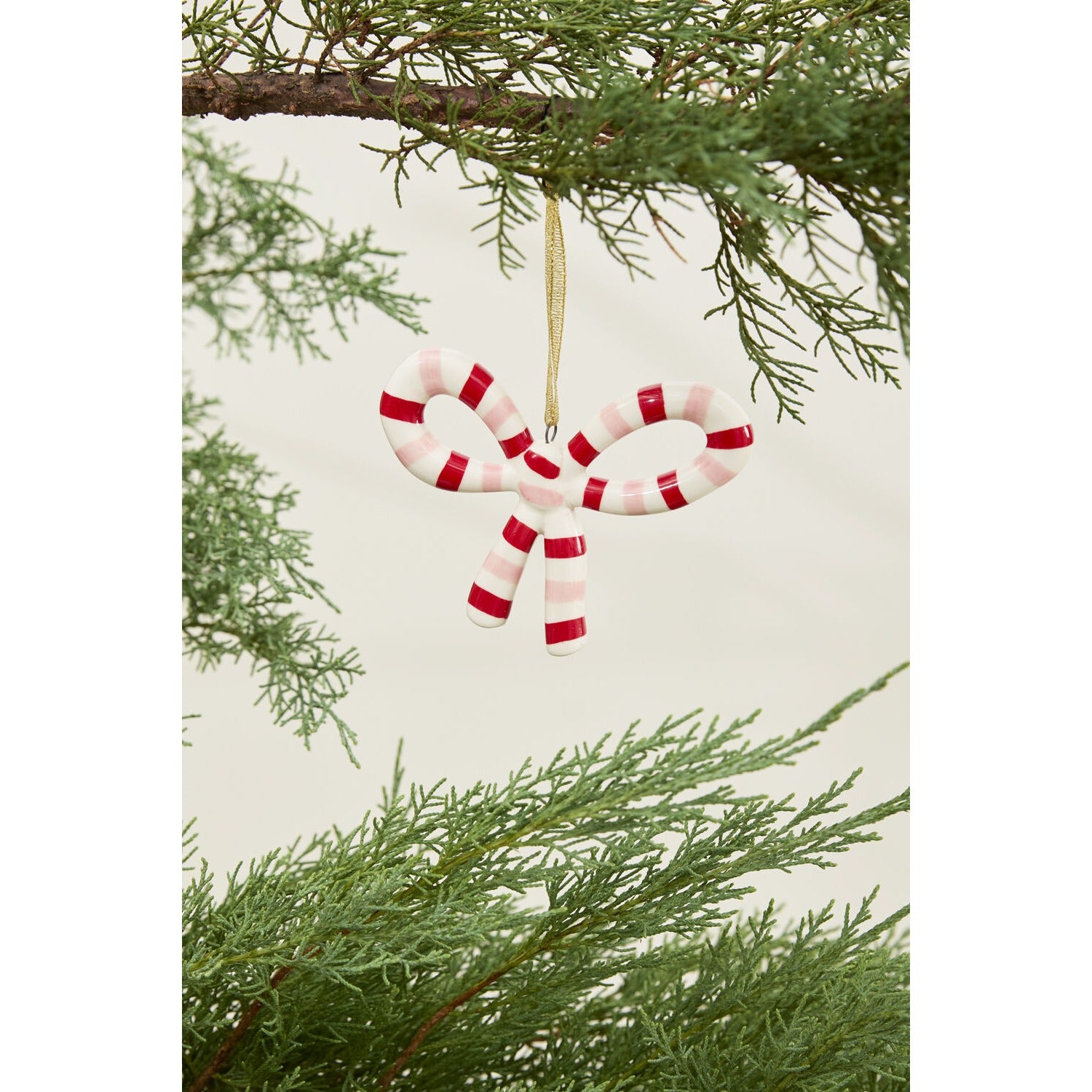 Luella Bow Ornament - Set of 6