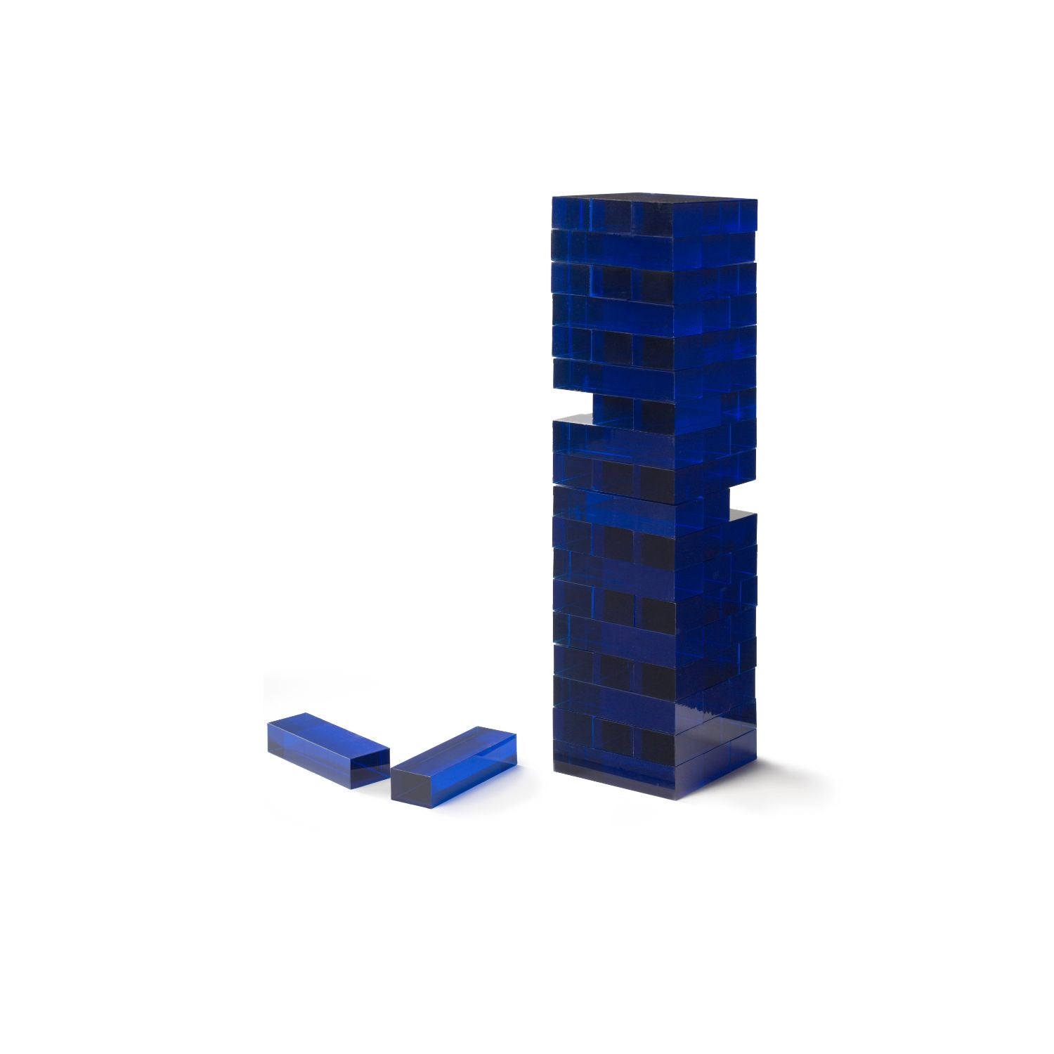 Blue Acrylic Tumble Tower Set