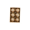 Metallic Bauble Ornament - Set of 6