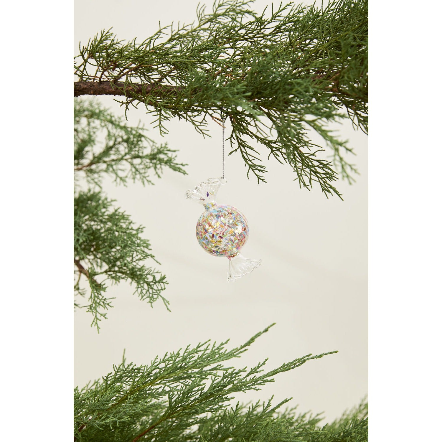 Glass Candy Ornament - Set of 6