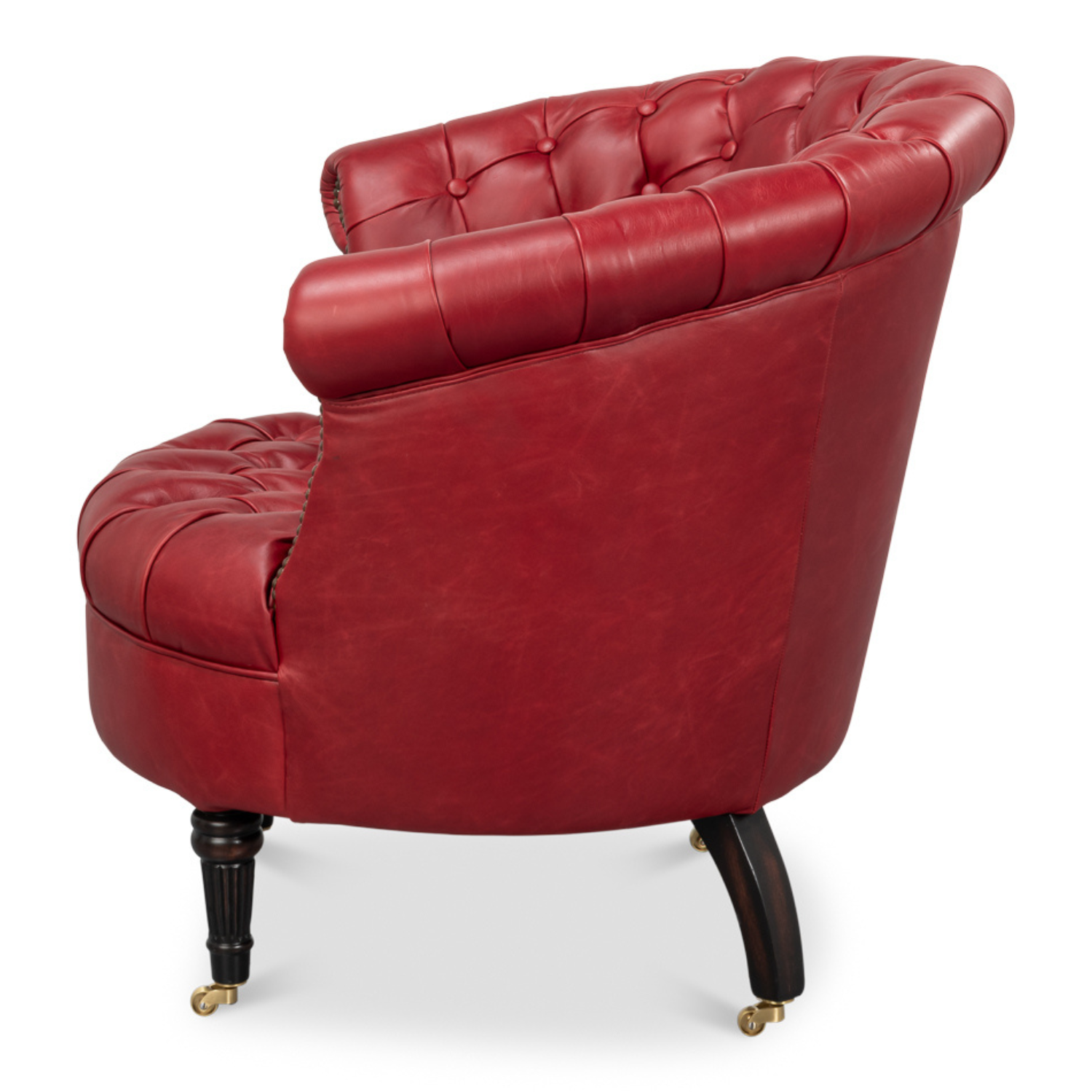 Bastian Armchair New Rouge Leather