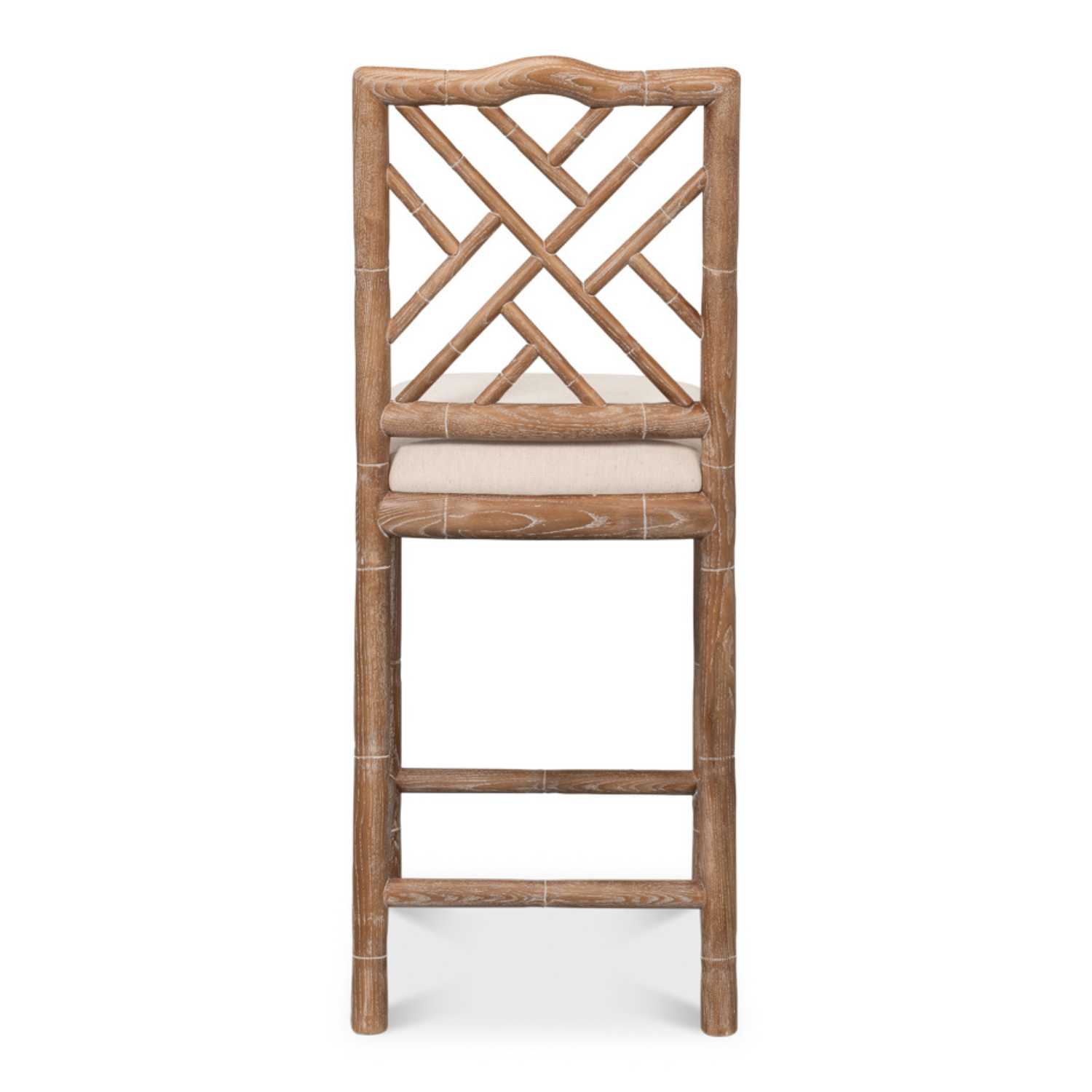 Brighton Counter Stool - White Wash