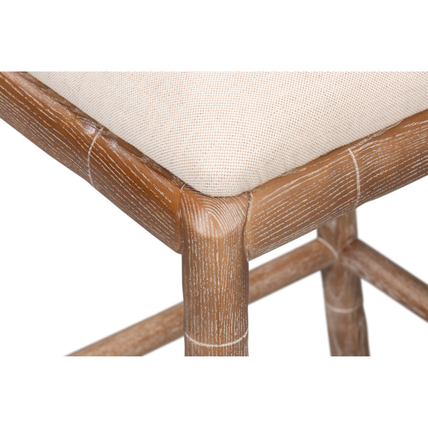 Brighton Counter Stool - White Wash