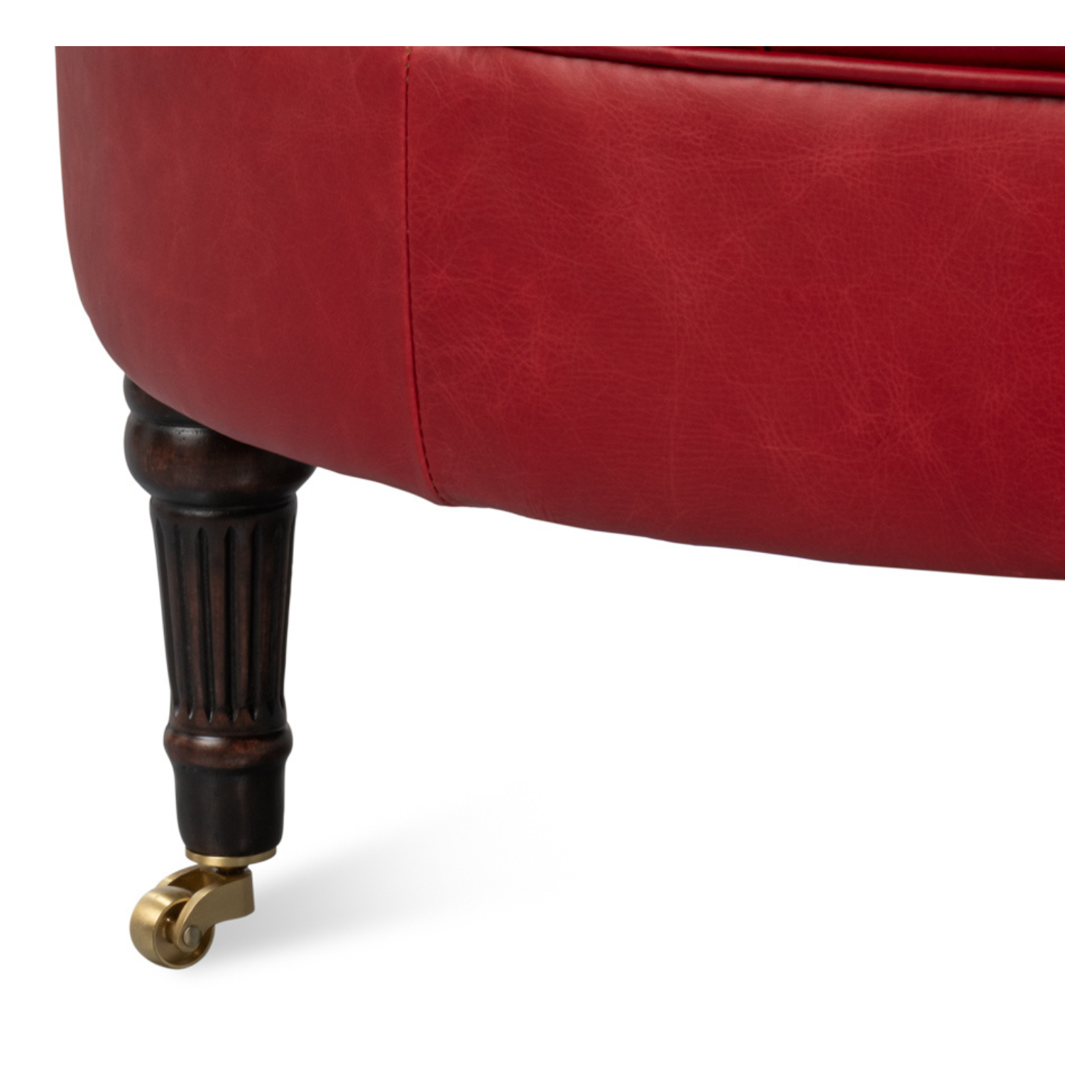 Bastian Armchair New Rouge Leather