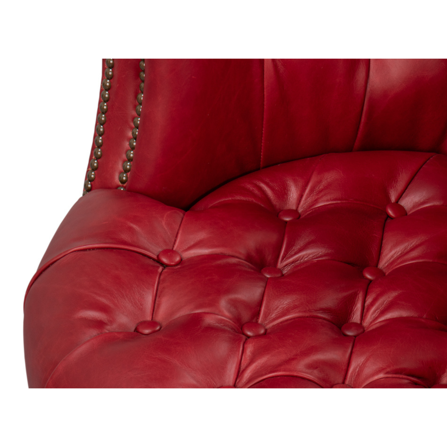 Bastian Armchair New Rouge Leather