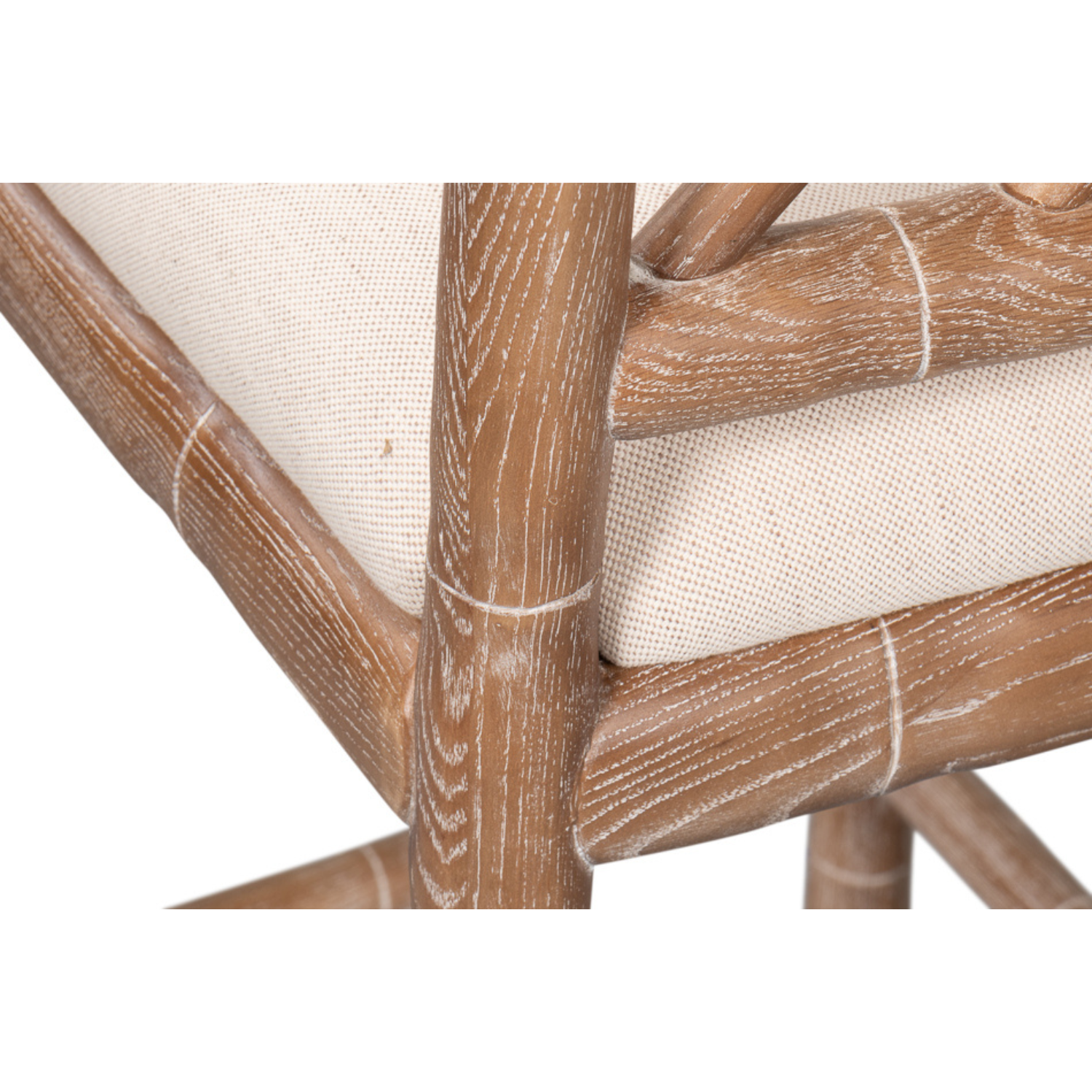 Brighton Counter Stool - White Wash