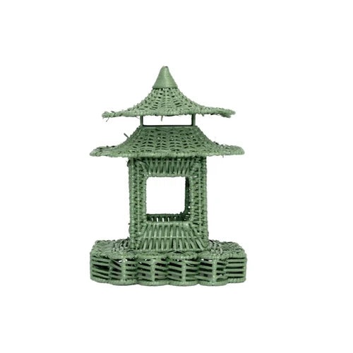 Spring Green Scalloped Pagoda (3 Sizes)