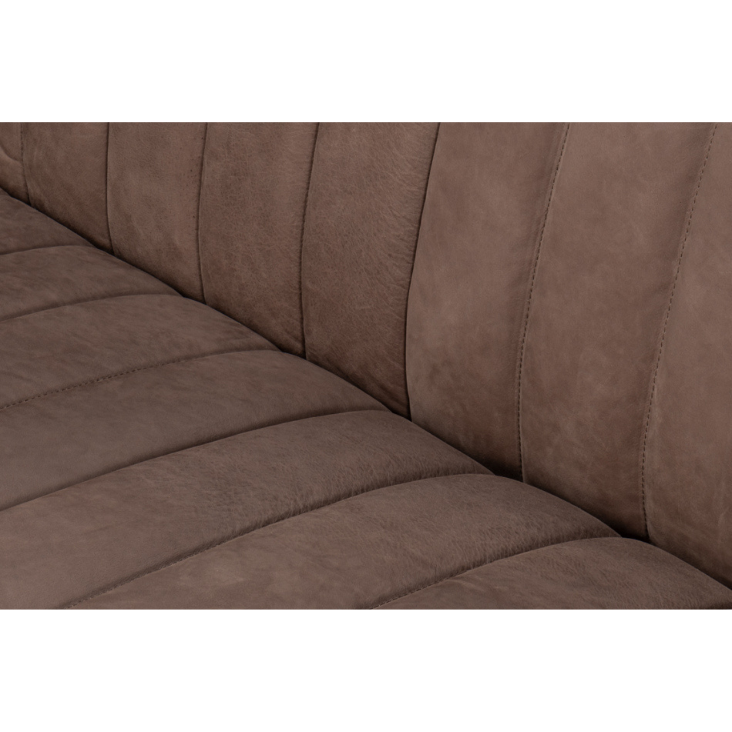 Denys Leather Sofa Scotland Grey