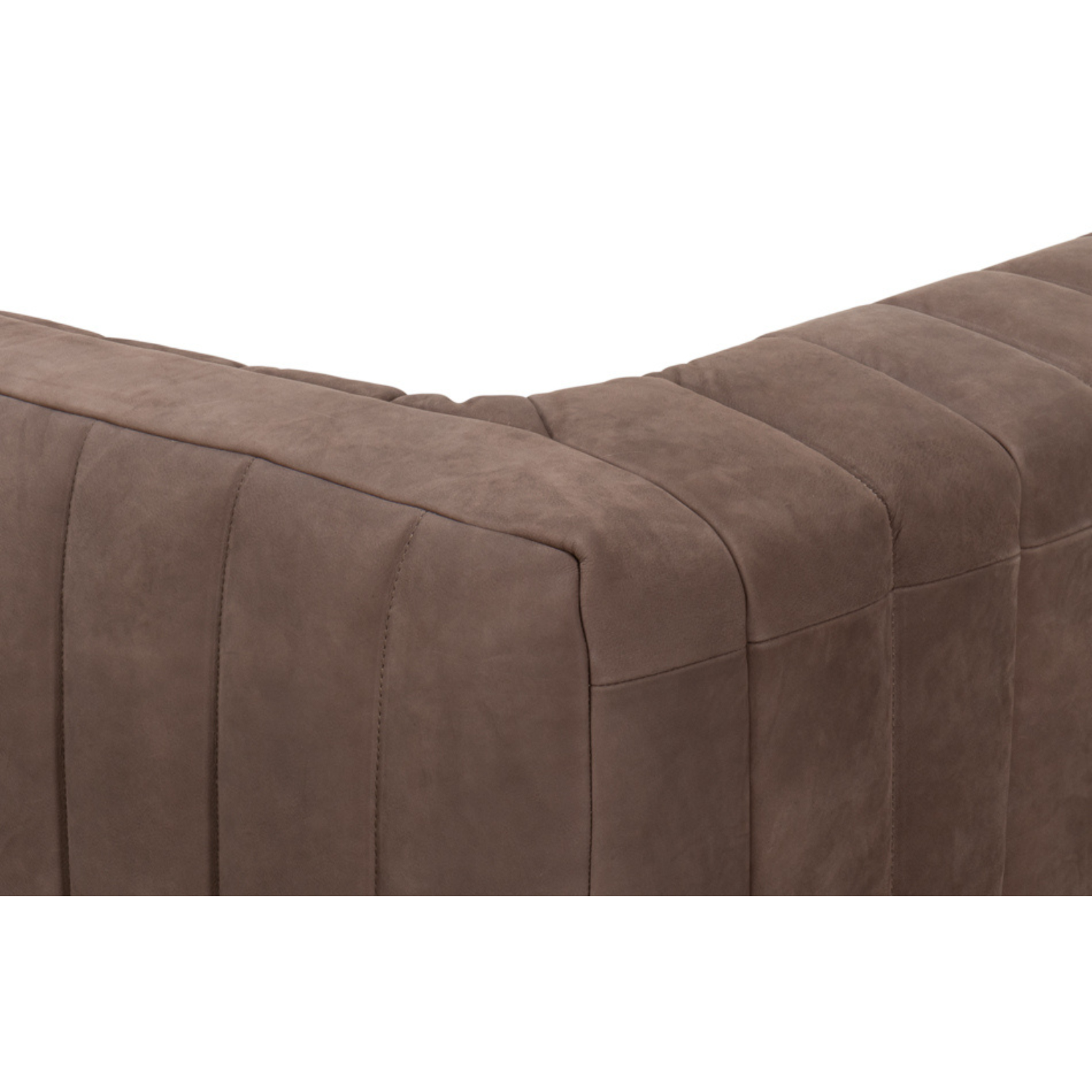 Denys Leather Sofa Scotland Grey