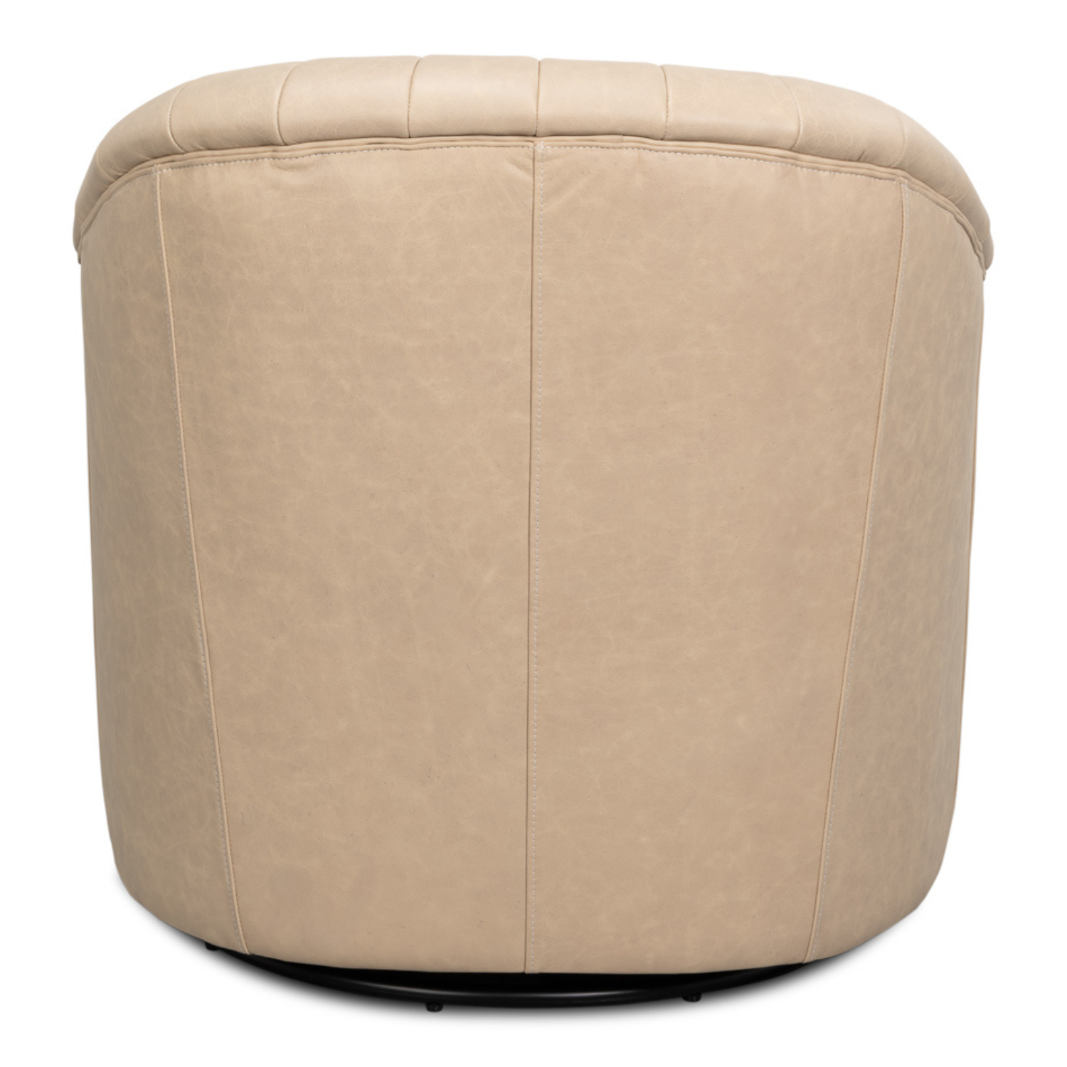 Essex Swivel Chair Cappucino White