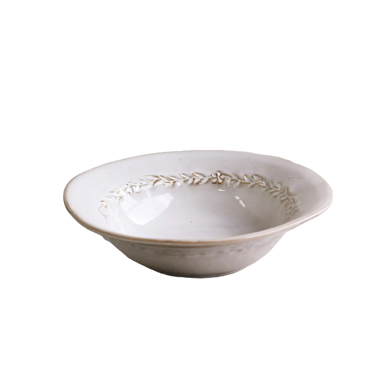 CERAMIC Valentina Soup Bowl Set of 4 (Dusty White)