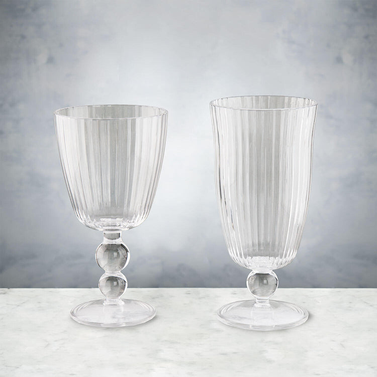VIDA Acrylic All Purpose Set of 4 (Clear)