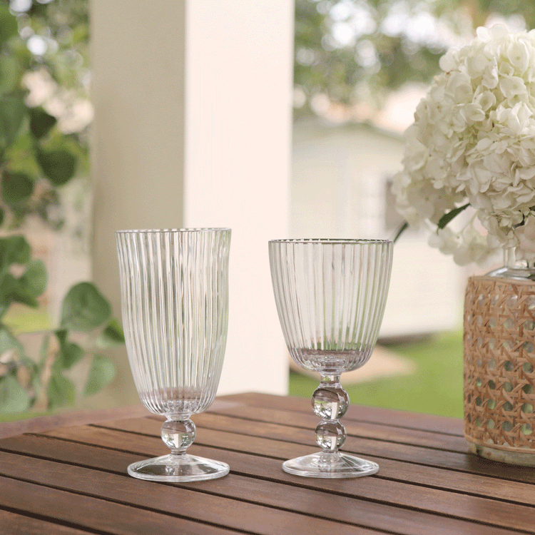 VIDA Acrylic All Purpose Set of 4 (Clear)