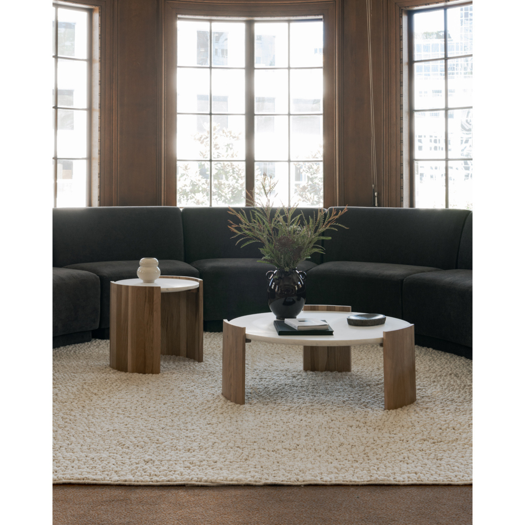 Siora Side Table White