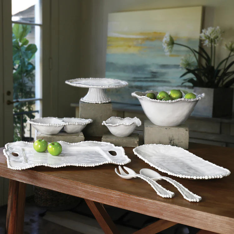 VIDA Alegria Large Oval Platter (White)