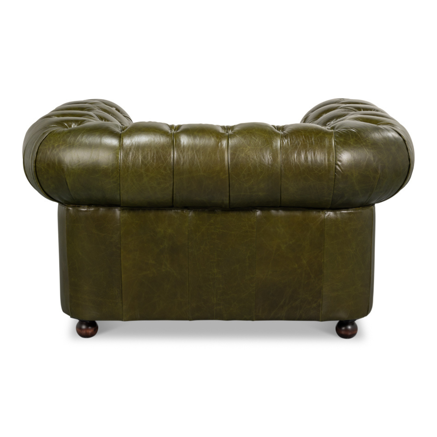 Savile Leather Chair Green