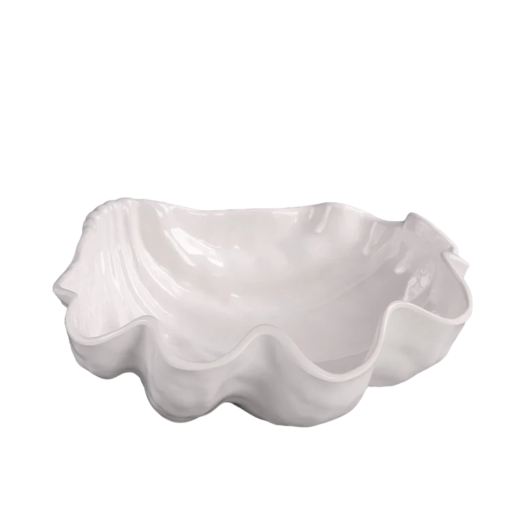 VIDA Ocean Shell Large Bow (White)