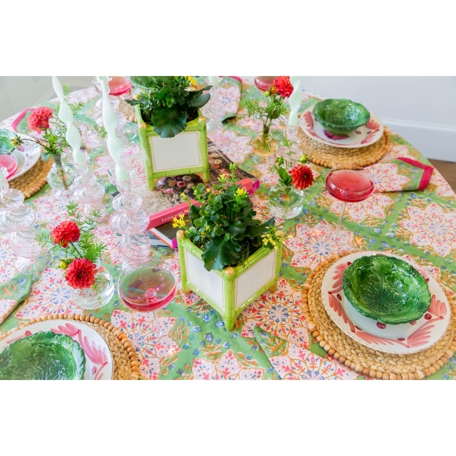 Cabana Tablecloth, Pretty in Pink