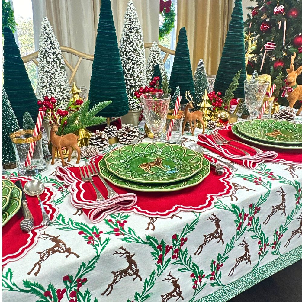 Bettina Placemat - Red (Set of 4)