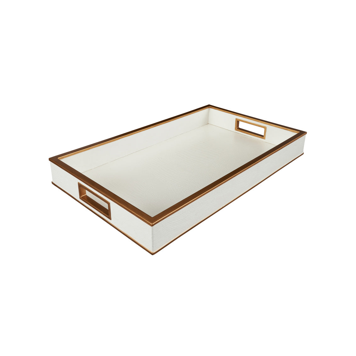 Reddington Tray - White Croco