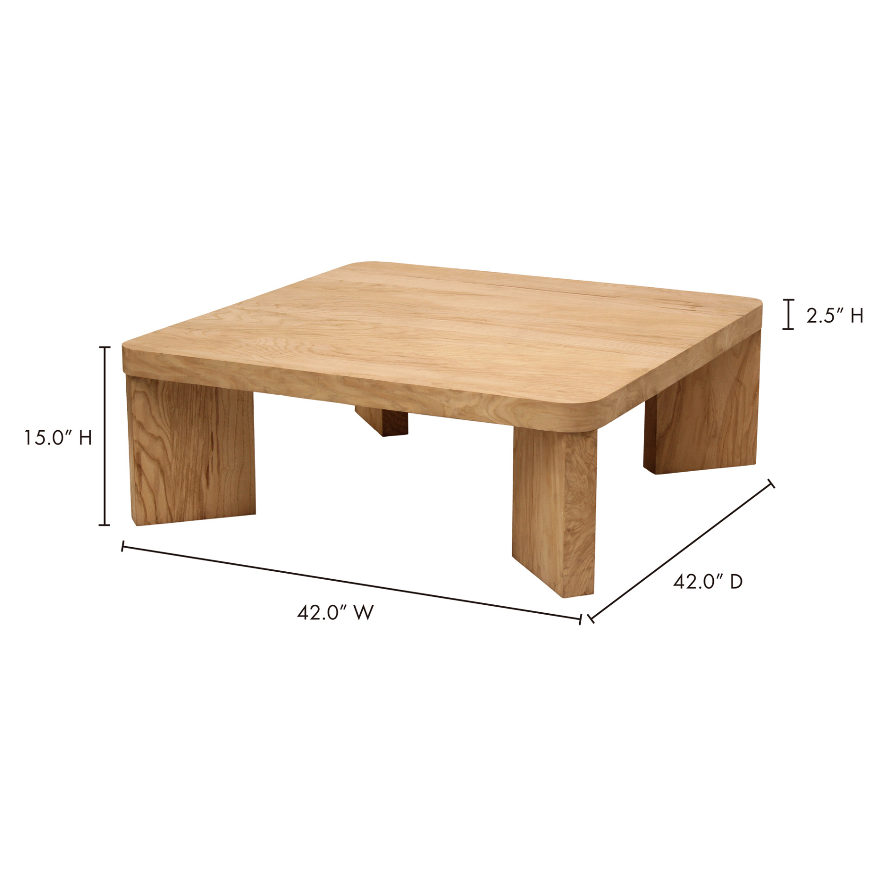 Vail Coffee Table Blonde