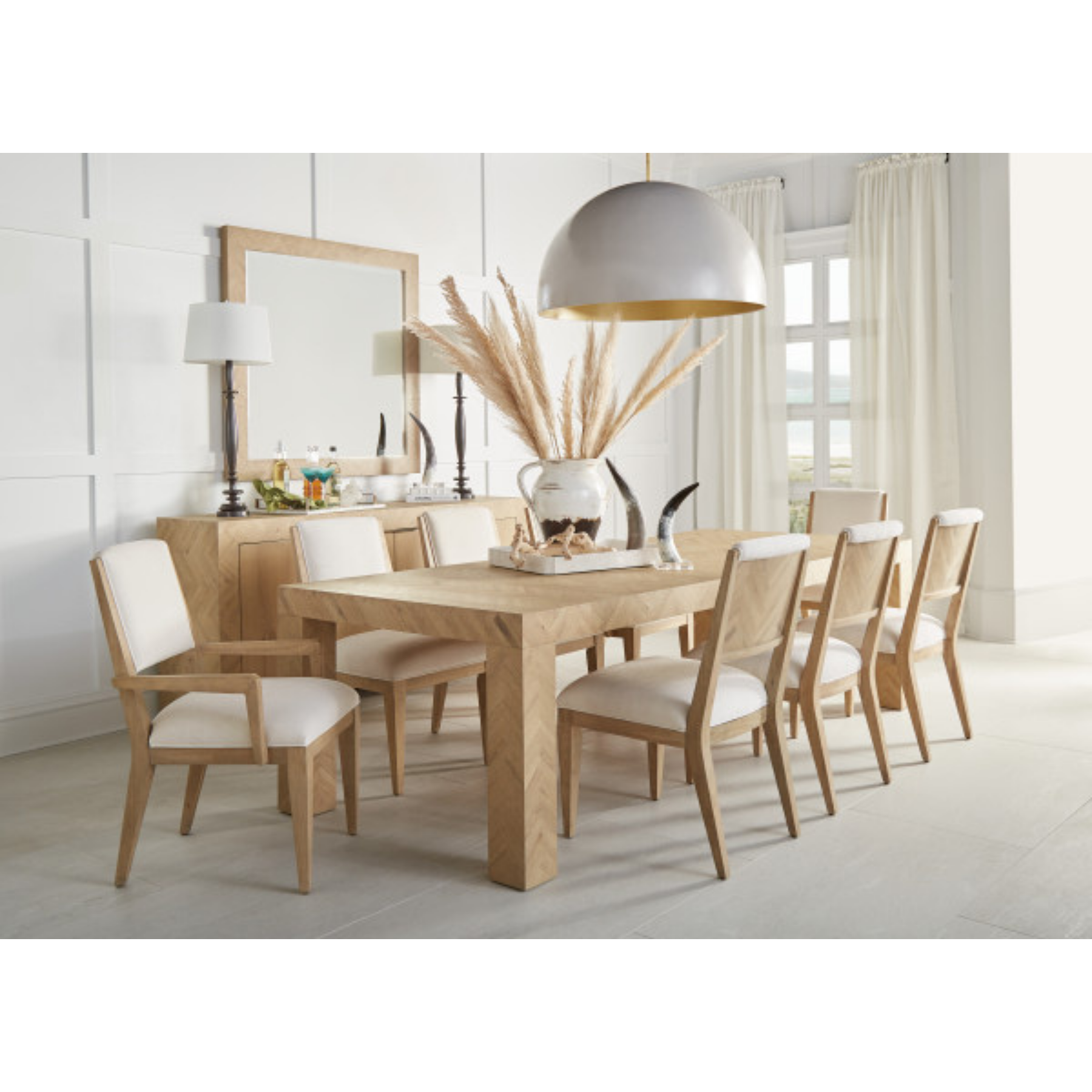 Garrison Rectangular Leg Table