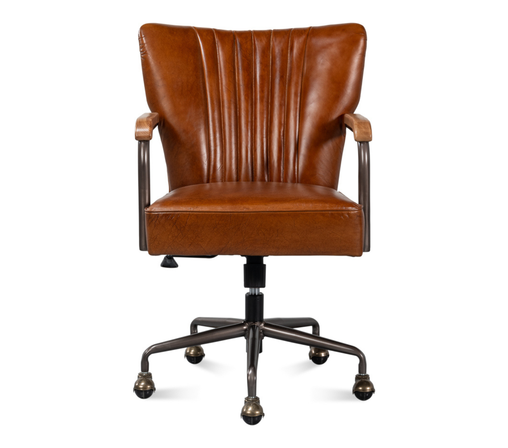 Parker Office Chair - Vintage Havana Leather