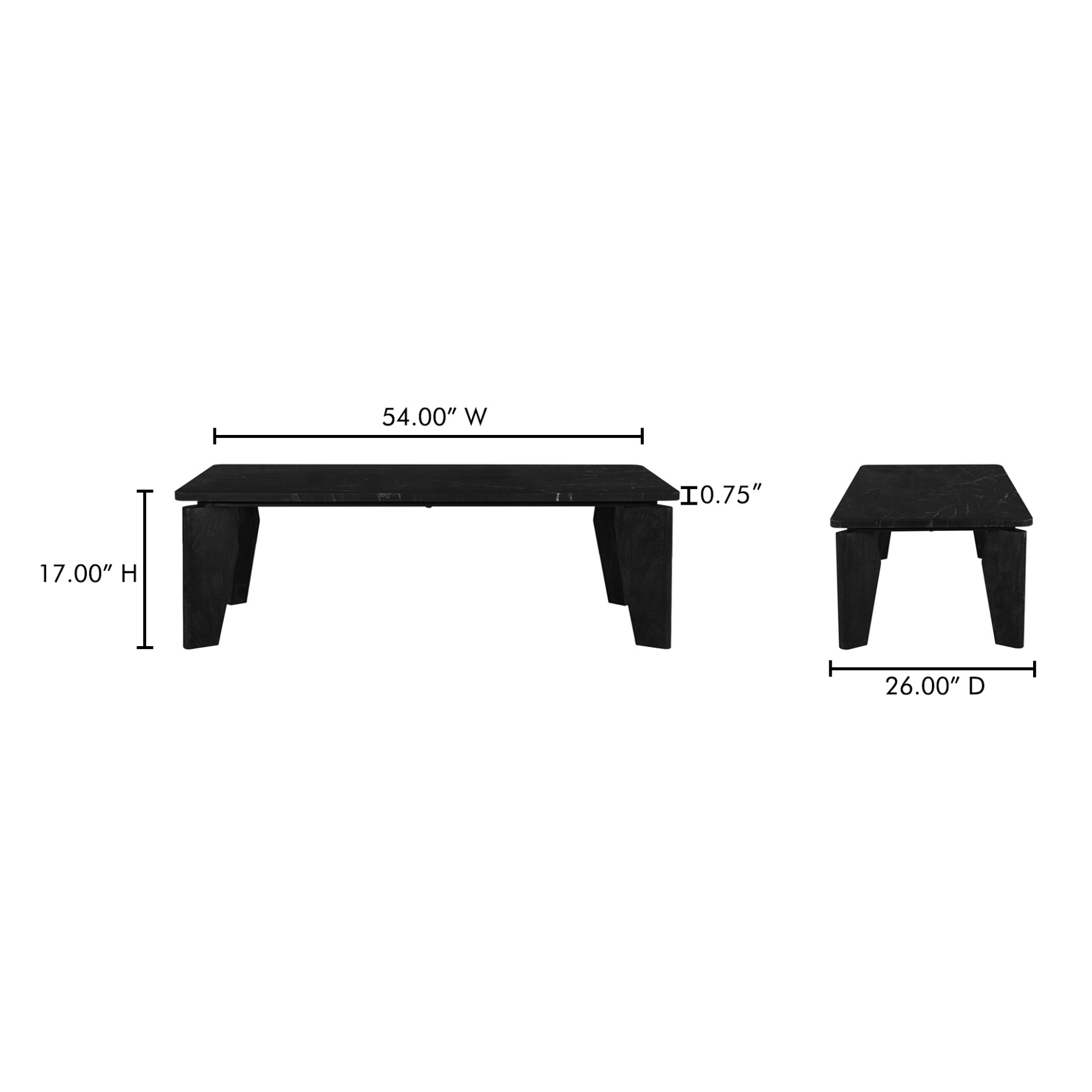 Nara Coffee Table Black