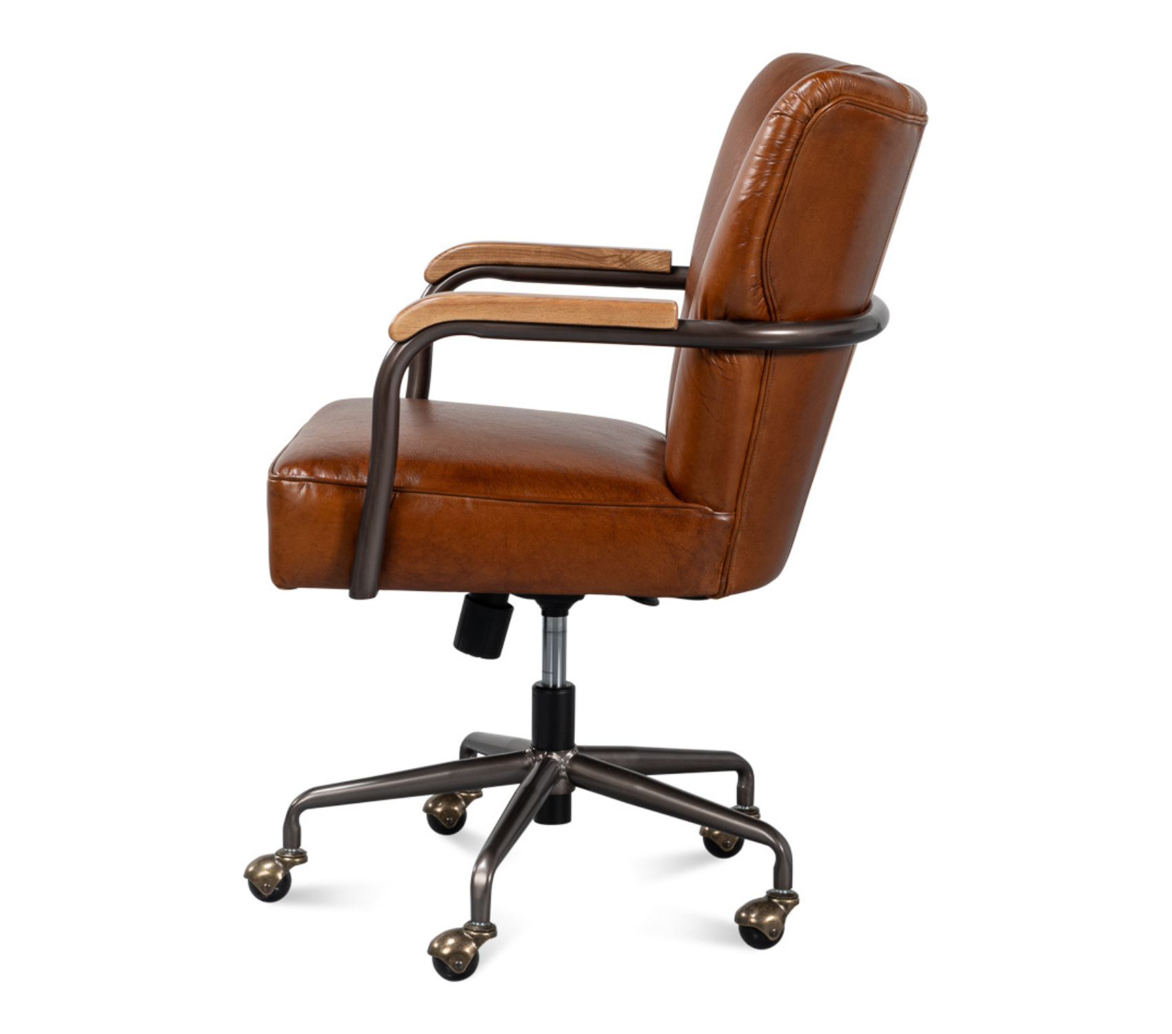 Parker Office Chair - Vintage Havana Leather