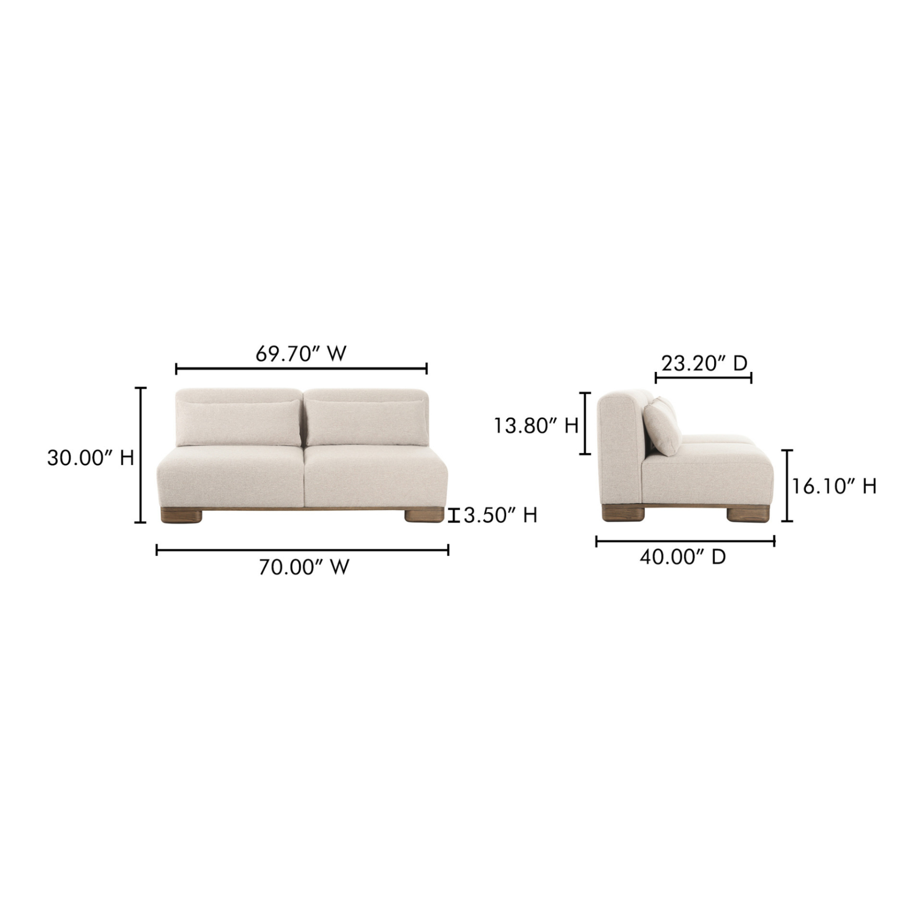 Veenstra Sofa Oatmeal