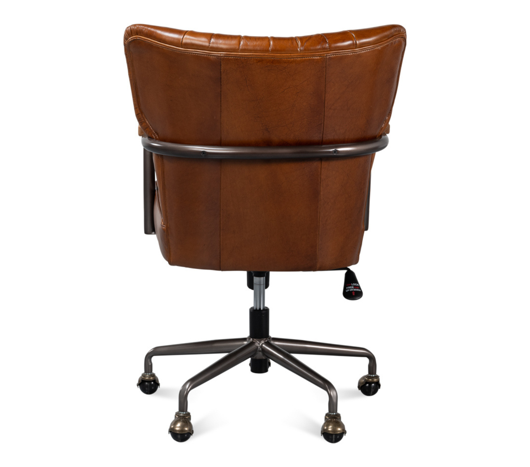 Parker Office Chair - Vintage Havana Leather