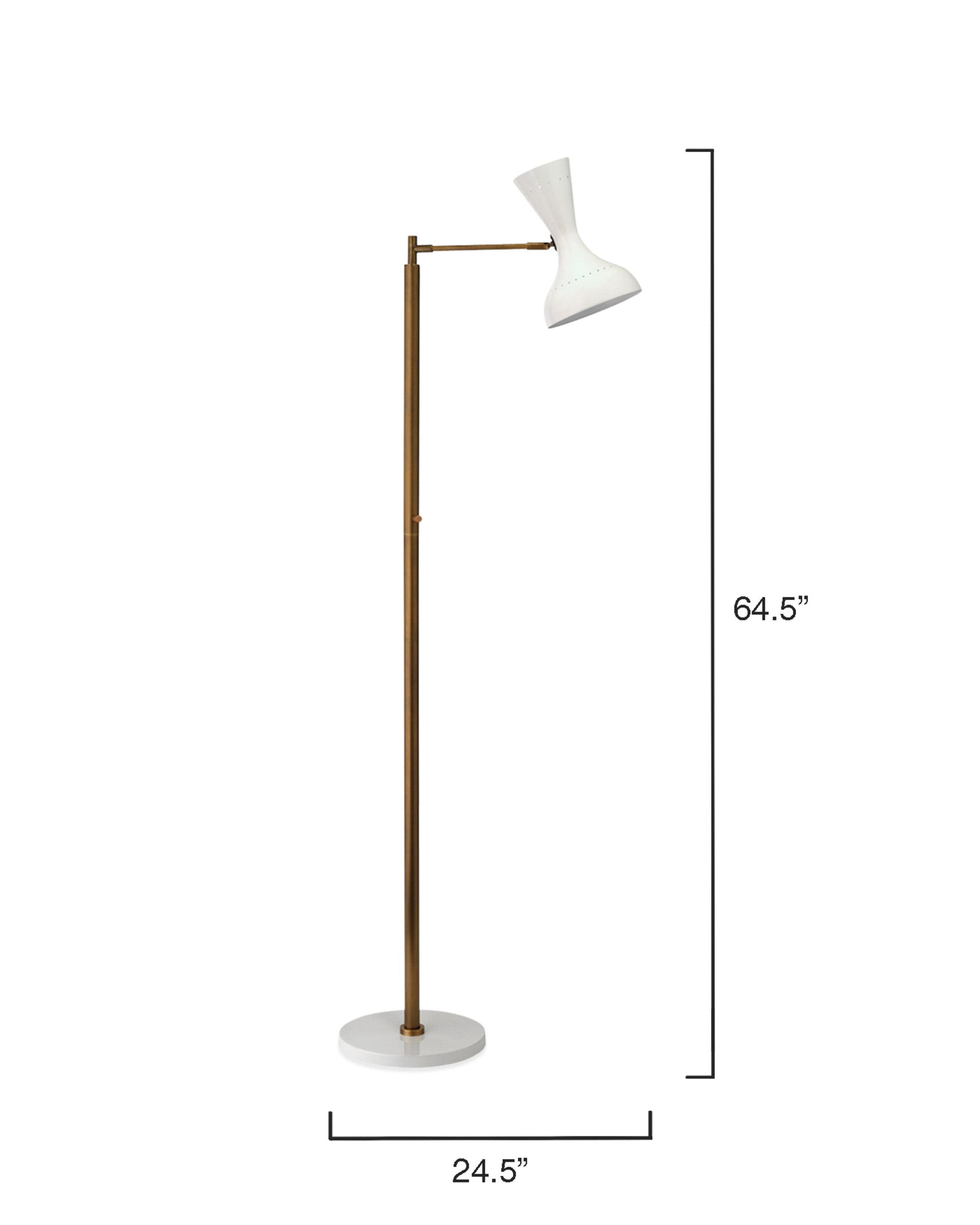 Pisa Swing Arm Floor Lamp