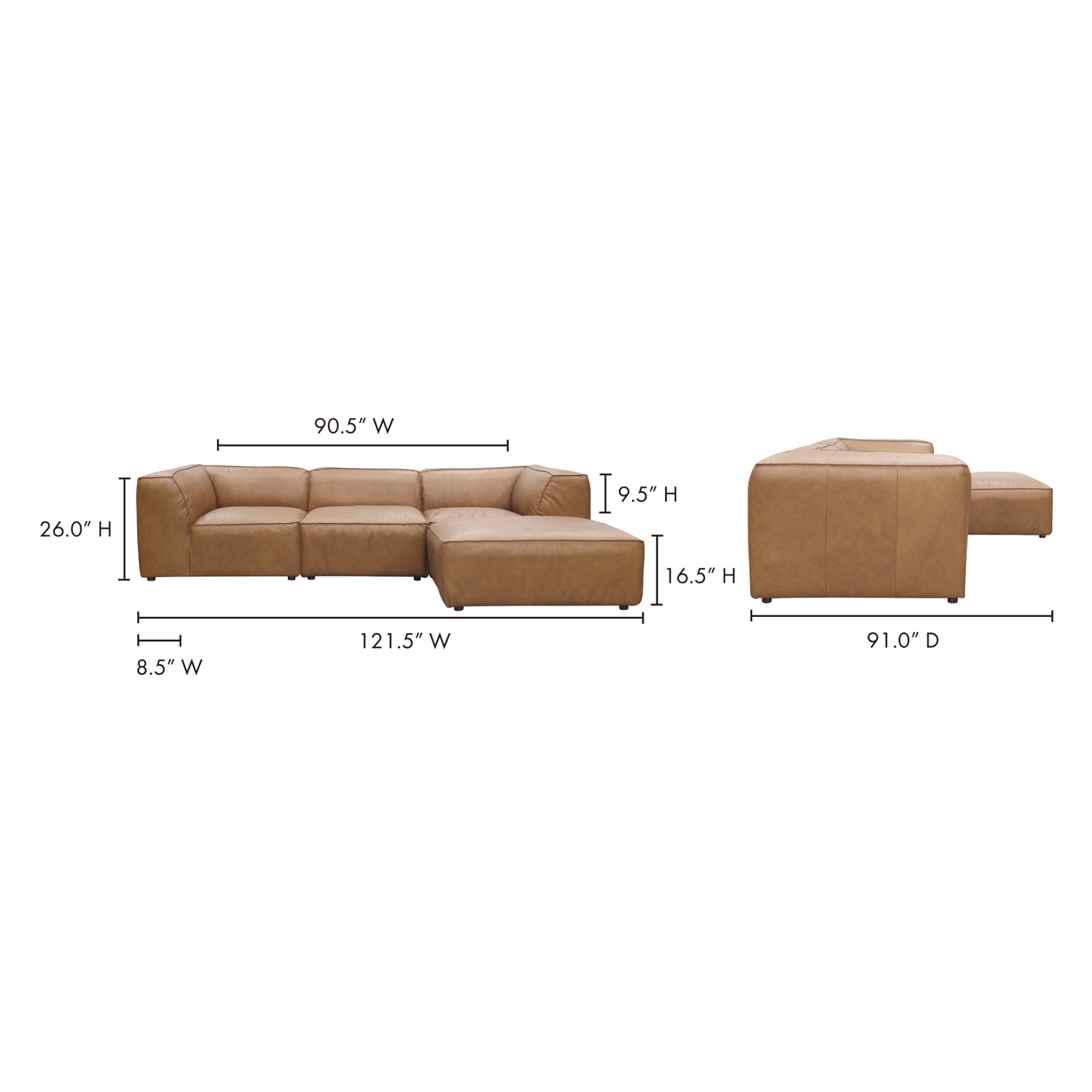 Xylan Lounge Modular Sectional