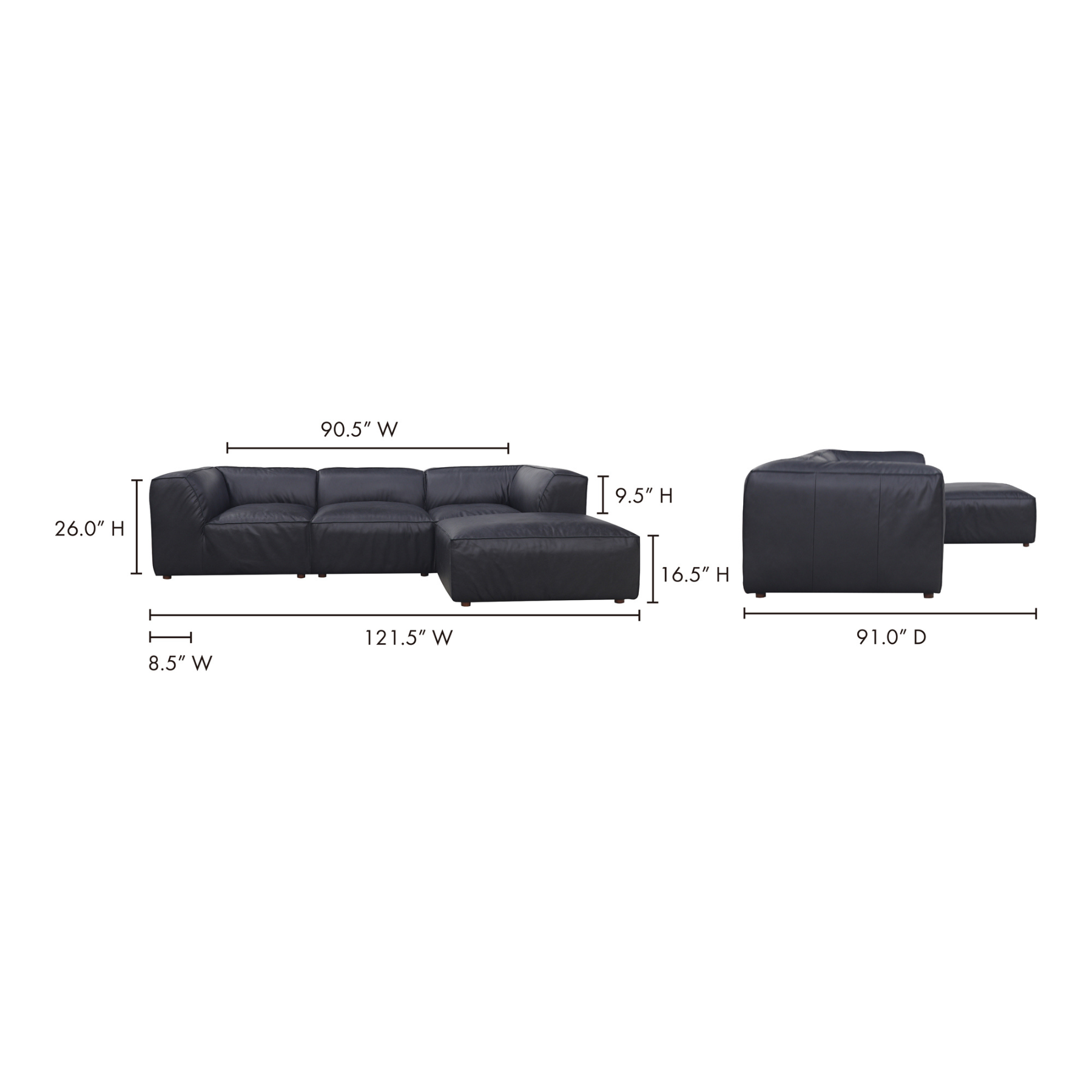 Xylan Lounge Modular Sectional