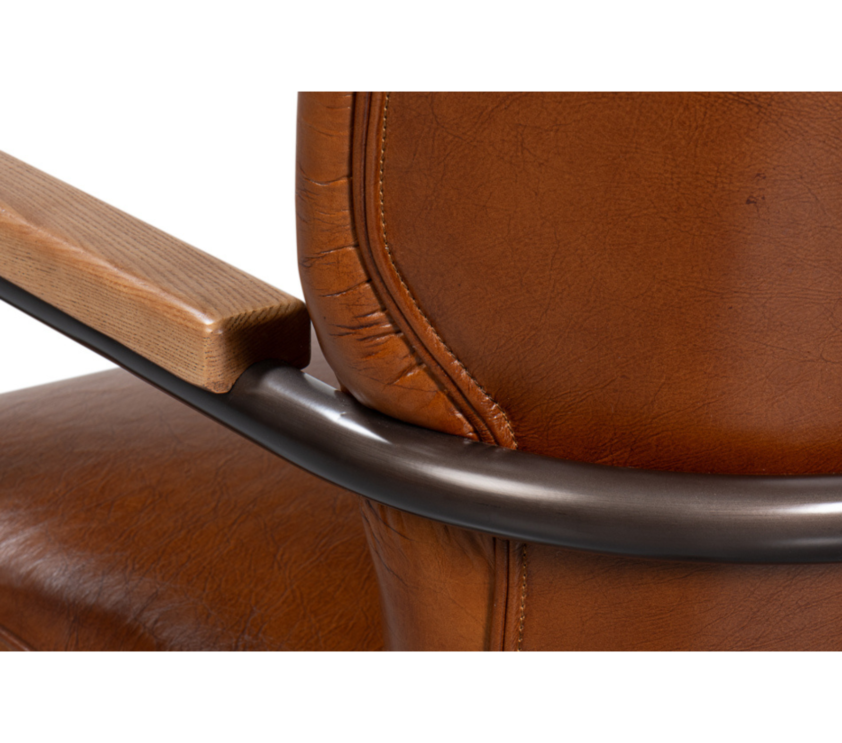 Parker Office Chair - Vintage Havana Leather