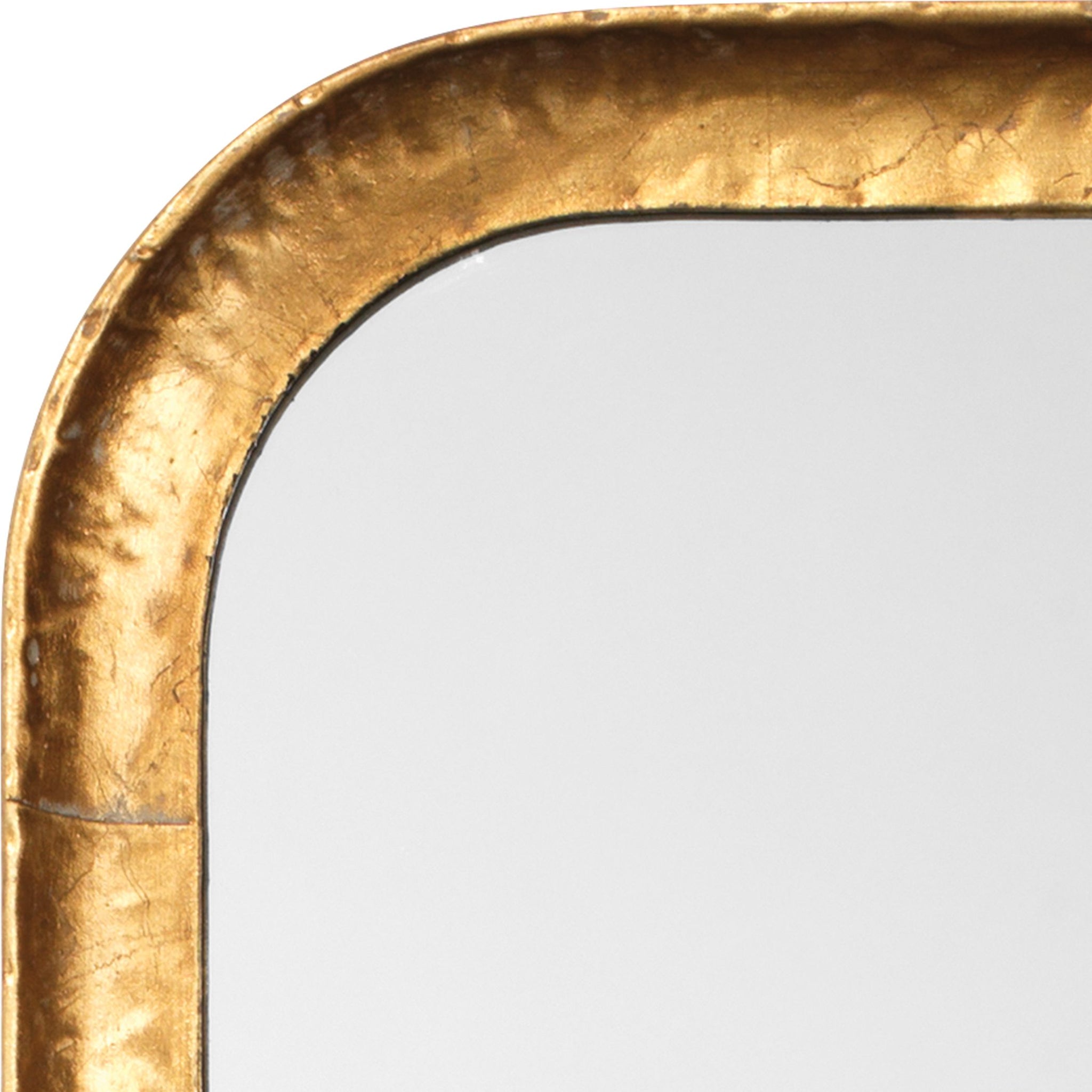 Capital Iron Mirror, Gold Leaf