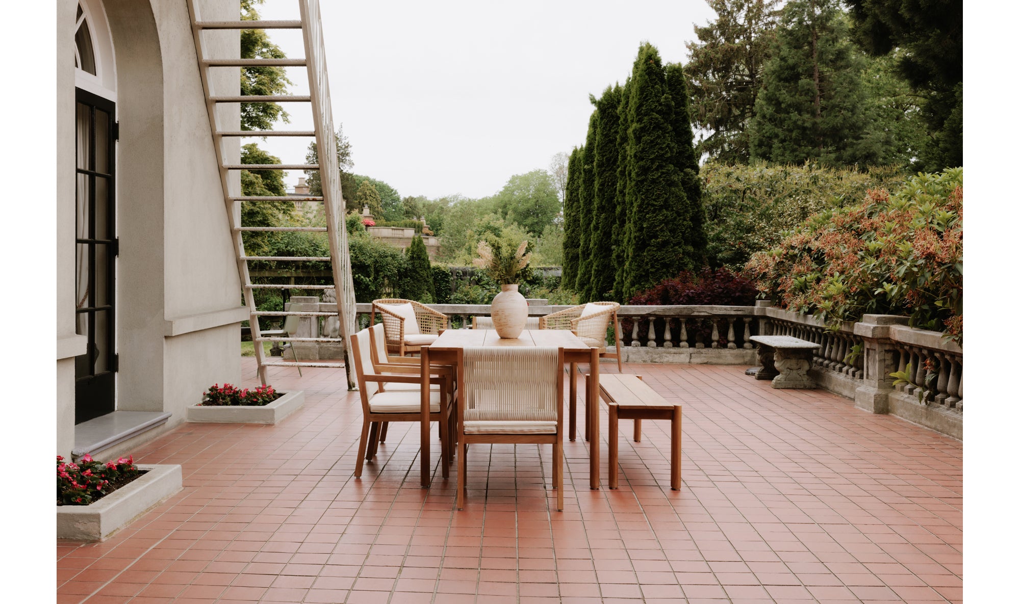 Astra Outdoor Dining Chair Natural