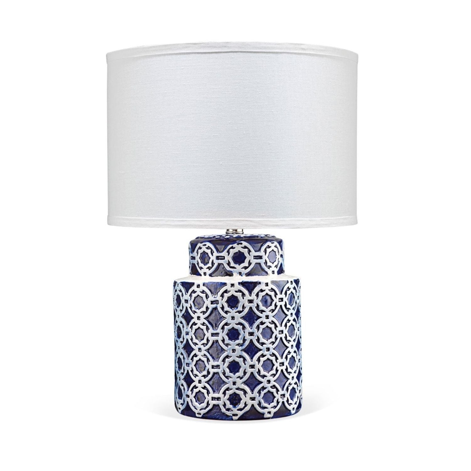 Marina Ceramic Table Lamp, Blue